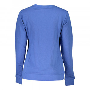 Cavalli Class women blouse sweatshirt дамска блуза суичър черен ластици обемно лого релефно голямо бял надпис