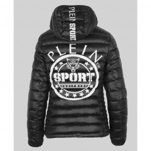 plein sport woman jacket дамско яке зимно с качулка