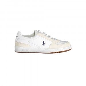 Polo ralph lauren senakers мъжки кецове маратонки сникърси бели с черен детайл и връзки с надписи