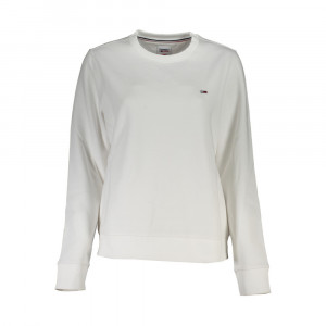 Tommy Hilfiger women blouse sweatshirt дамска блуза суичър черен ластици обемно лого релефно голямо бял надпис