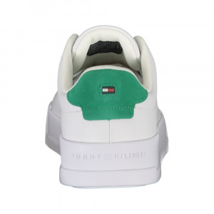 Tommy Hilfiger мъжки кецове man sneakers trainers dark удобни леки лого white бял