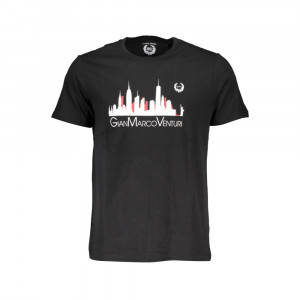  gmv gian marco venturi t shirt мъжка пролетна тениска бяла с голямо лого