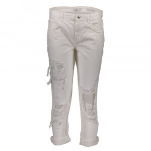Guess jeans woman бели дънки дамски разкъсани модни висока талия