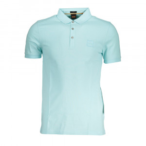 Hugo Boss shirt мъжка поло тениска с бродирано лого