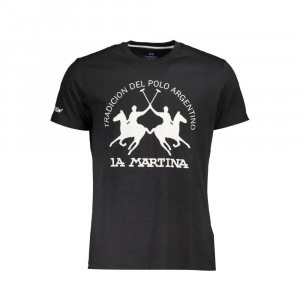 la martina t shirt мъжка пролетна тениска бяла с голямо лого