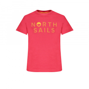 North Sails детска тениска с лого от памук