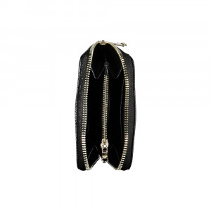 Patrizia Pepe women black purse дамско портмоне със златно лого