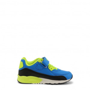 shone kids sneakers детски маратонки висока подметка цветни детайли син жълт зелен мента