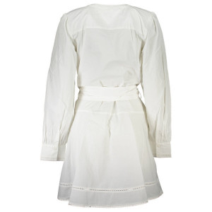 tommy hilfiger woman dress white дамска бяла рокля до коляното