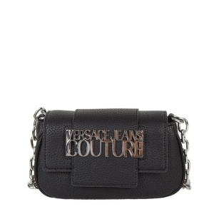 versace jeans bag woman crossbody bag logo чанта за през рамо дълга дръжка голямо лого дамска клъч чанта multi color шарена с верига златна