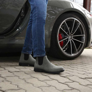 Duca man boots мъжки боти с лого и ластик