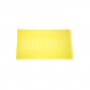Just Cavalli beachwear towel плажна кърпа хавлия жълта