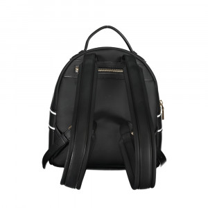  Love Moschino дамска раница черна с бяло лого