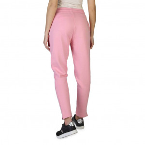 pepe jeans women tracksuit дамско долнище анцуг бяло ластици на краката глезените връзки и ластик на талията лого