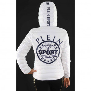 plein sport woman jacket дамско яке зимно с качулка