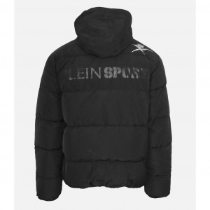 Plein Sport мъжко яке с лого цип и качулка