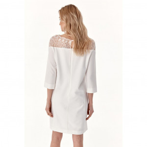 TATUUM women dress дамска рокля колан къси ръкави