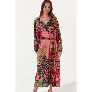 TATUUM women dress дамска рокля колан къси ръкави
