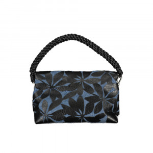 Desigual women bag дамска ръчна чанта принт черно бяло дълга и къса дръжка