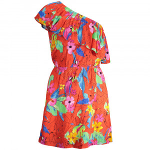 Desigual woman dress one shoulder дамска рокля шарена с едно рамо