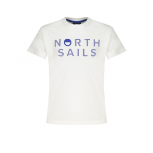 North Sails детска тениска с лого от памук
