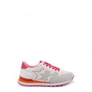 shone kids sneakers детски маратонки висока подметка цветни детайли бял шипове злато лъскаво блестящо
