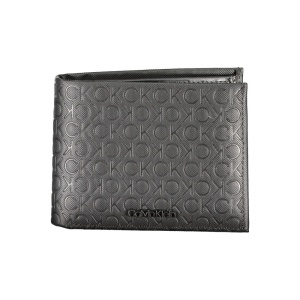 Calvin Klein мъжки кожен портфейл кафяв черен Black wallet man 