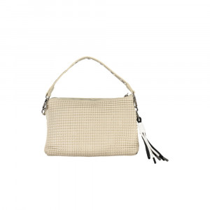 Desigual women bag дамска ръчна чанта принт черно бяло дълга и къса дръжка