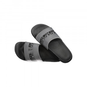 napapijri flip flop slipper black logo черни джапанки чехли голямо лого