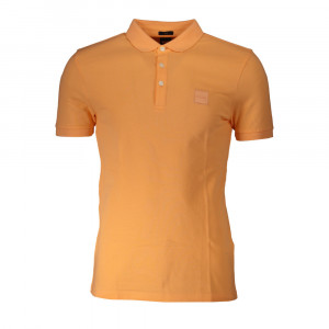 Hugo Boss shirt мъжка поло тениска с бродирано лого