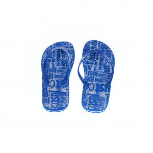 cavalli just class sport flip flops unisex джапанки чехли през пръста шарени череп