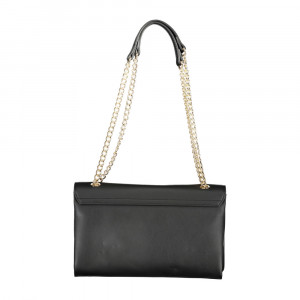 Love Moschinо Black дамска черна чанта верижка лого 
