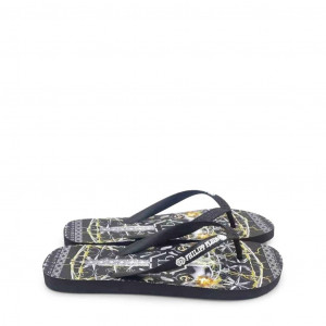 Philipp Plein flip flops unisex джапанки чехли през пръста шарени череп