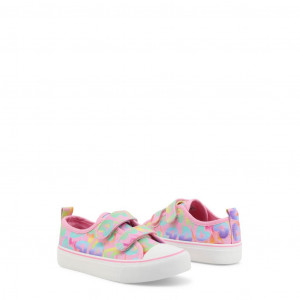 shone kids sneakers детски маратонки висока подметка цветни детайли син жълт зелен мента