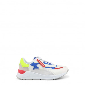 shone kids sneakers детски маратонки висока подметка цветни детайли син жълт зелен мента