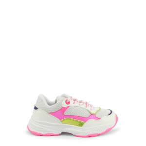shone kids sneakers детски маратонки висока подметка цветни детайли бял шипове злато лъскаво блестящо girl платфрома момичета