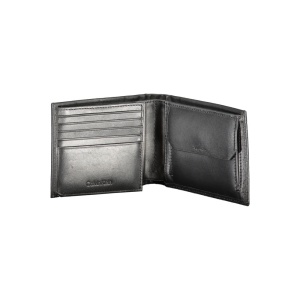 Calvin Klein мъжки кожен портфейл кафяв черен Black wallet man 