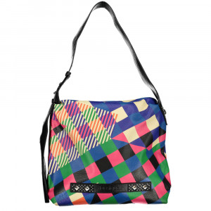 Desigual women bag дамска ръчна чанта принт черно бяло дълга и къса дръжка