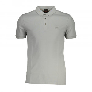 Hugo Boss shirt мъжка поло тениска с бродирано лого
