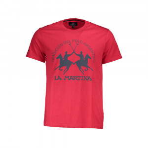 la martina t shirt мъжка пролетна тениска бяла с голямо лого