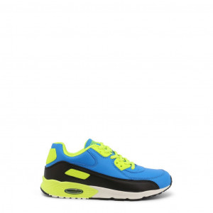 shone kids sneakers детски маратонки висока подметка цветни детайли син жълт зелен мента