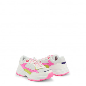 shone kids sneakers детски маратонки висока подметка цветни детайли бял шипове злато лъскаво блестящо girl платфрома момичета