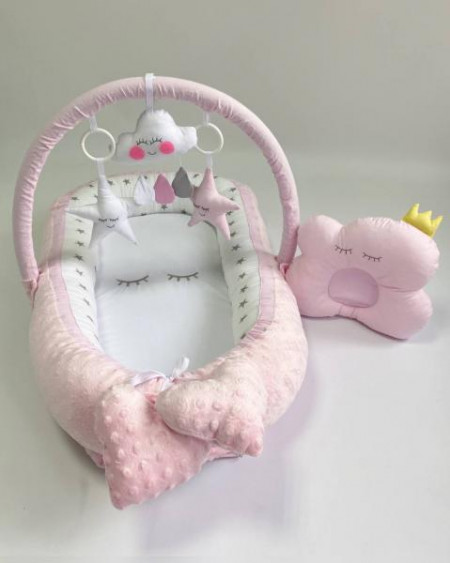 Babynest Plush MyKids 0170 Cloud Pink