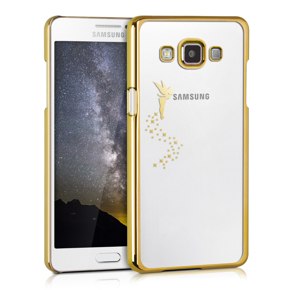 robbery Tuesday Awaken Husa pentru Samsung Galaxy A5, Policarbonat, Gold, 24809.03