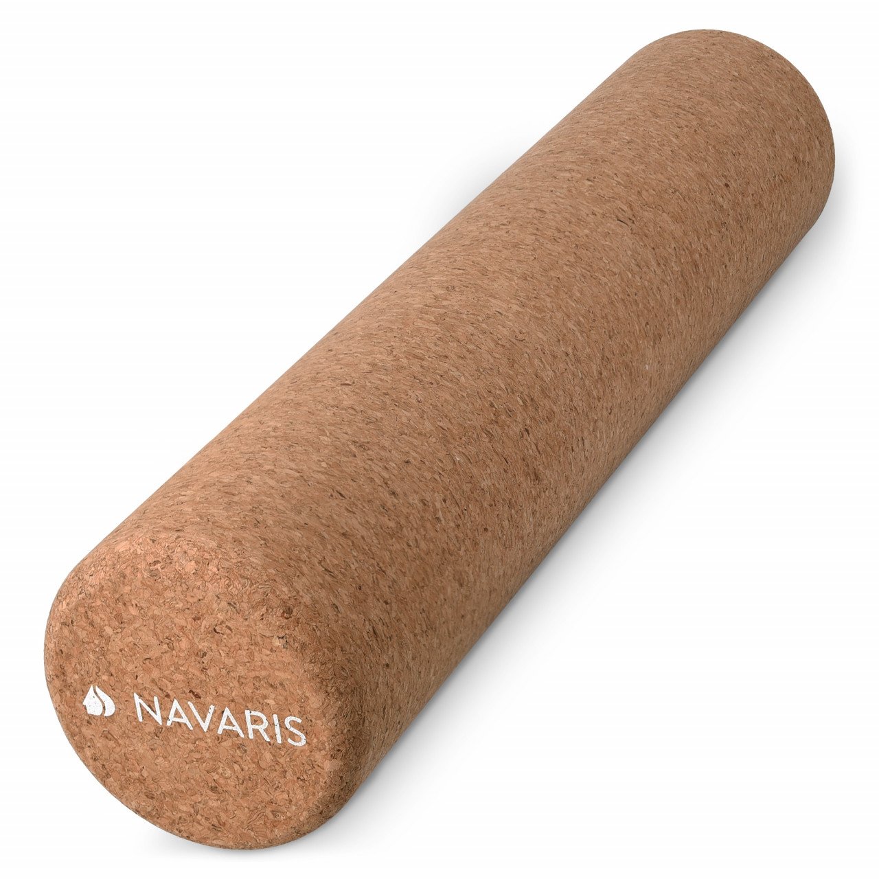 Rola de pluta pentru fitness si yoga Navaris, 10 x 45 cm, 47492.2