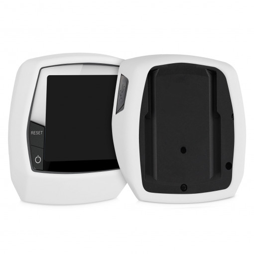 Husa de protectie pentru GPS Bosch Intuvia Performance Line, Kwmobile, Alb, Silicon, 49322.02