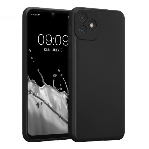 Husa kwmobile pentru Blackview OSCAL C20 Pro, Silicon, Negru, 59617.47