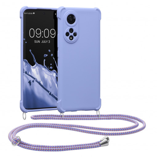 Husa Kwmobile pentru Honor 50, Silicon, Albastru, 58089.108