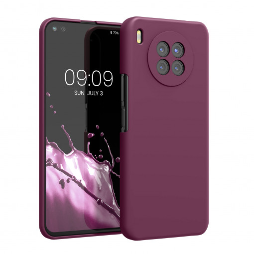 Husa Kwmobile pentru Huawei nova 8i, Silicon, Violet, 56460.187