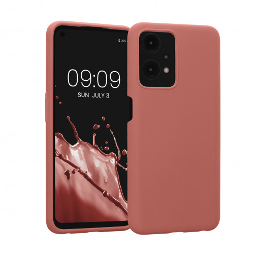 Husa Kwmobile pentru OnePlus Nord CE 2 Lite 5G, Silicon, Roz, 58756.193